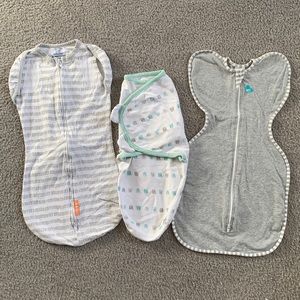 3 piece swaddle bundle small-medium